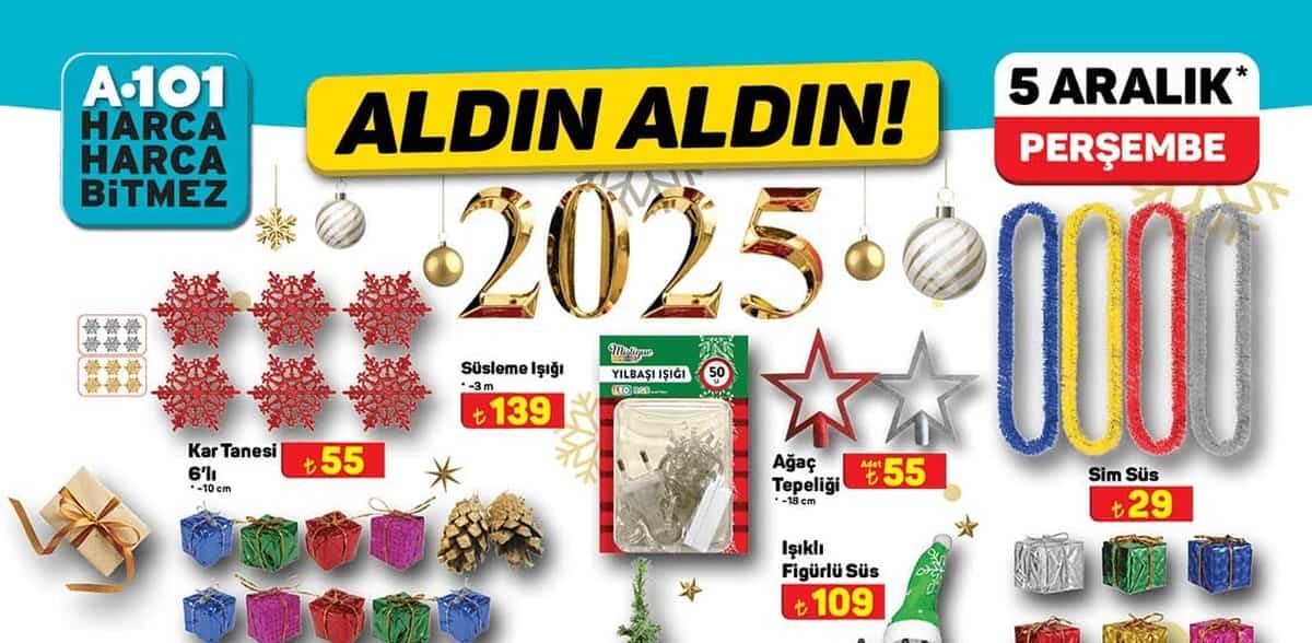 A101 2025 İndirimleri Bomba Gibi Geliyor! Cep Telefonu, Televizyon ve Pirinç İndirimde